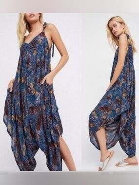 Free People | El Porto Printed Harem Jumpsuit